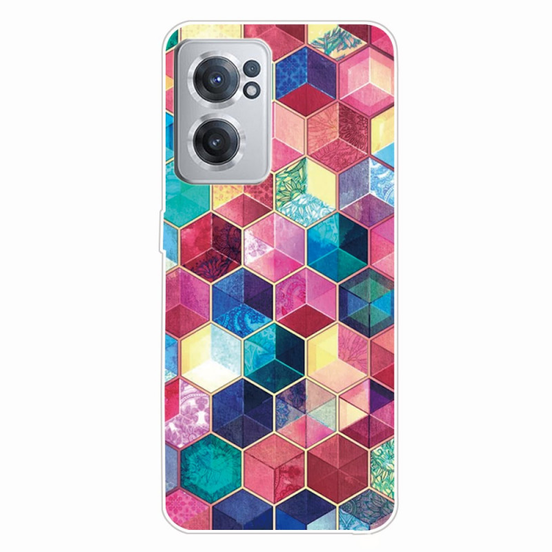 OnePlus
 Nord CE 2 5G Multicolour Cubes Case