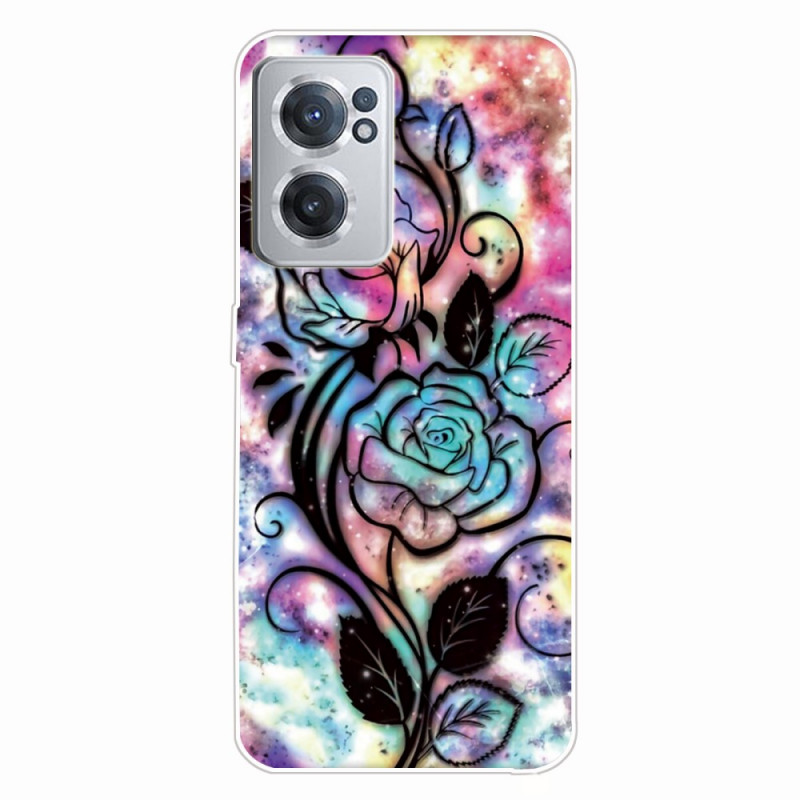 OnePlus
 Nord CE 2 5G Case Psychedelic Flowers