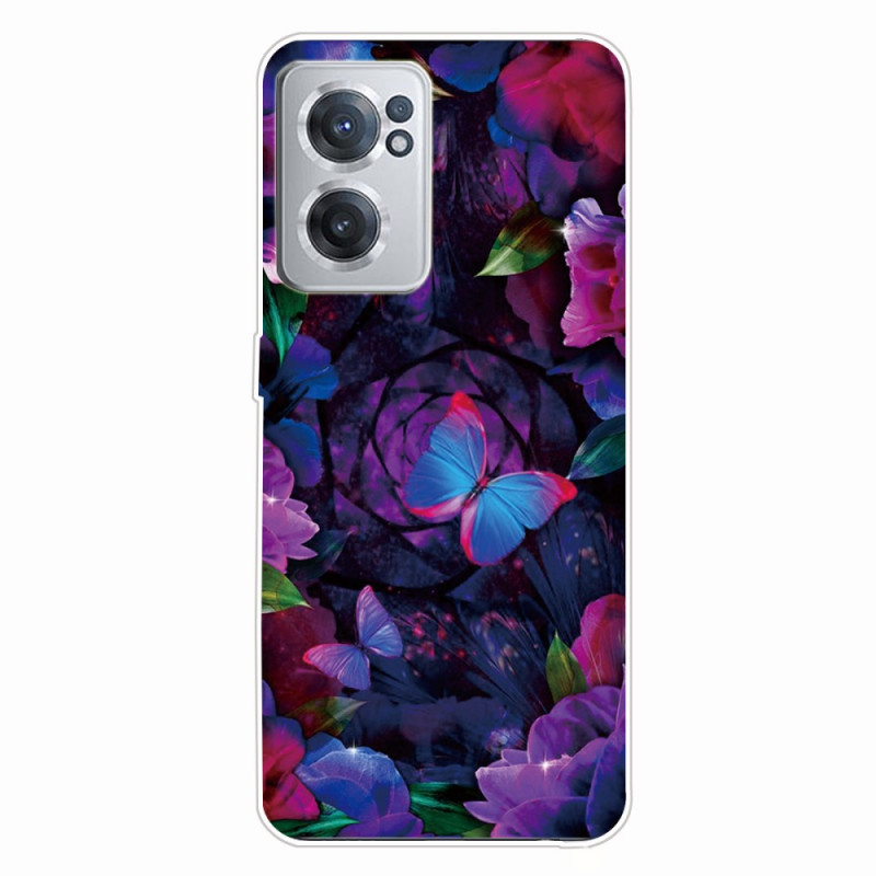 OnePlus
 Nord CE 2 5G Sparkling Butterfly Cover