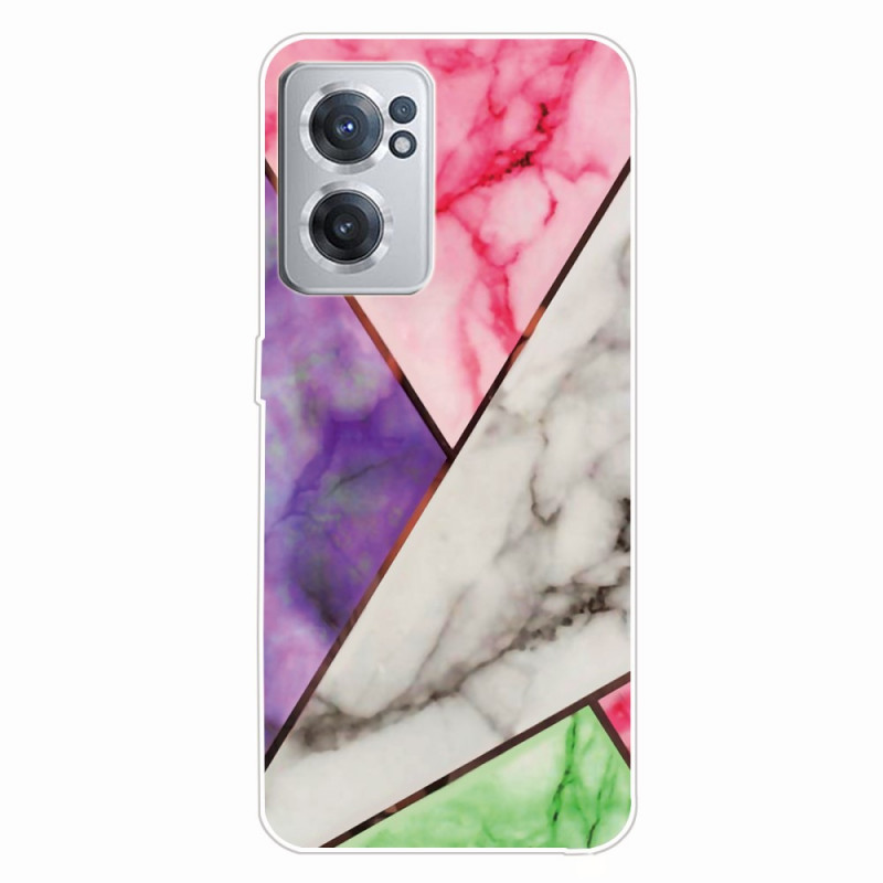 OnePlus
 Nord CE 2 5G Marble Case White and Grey