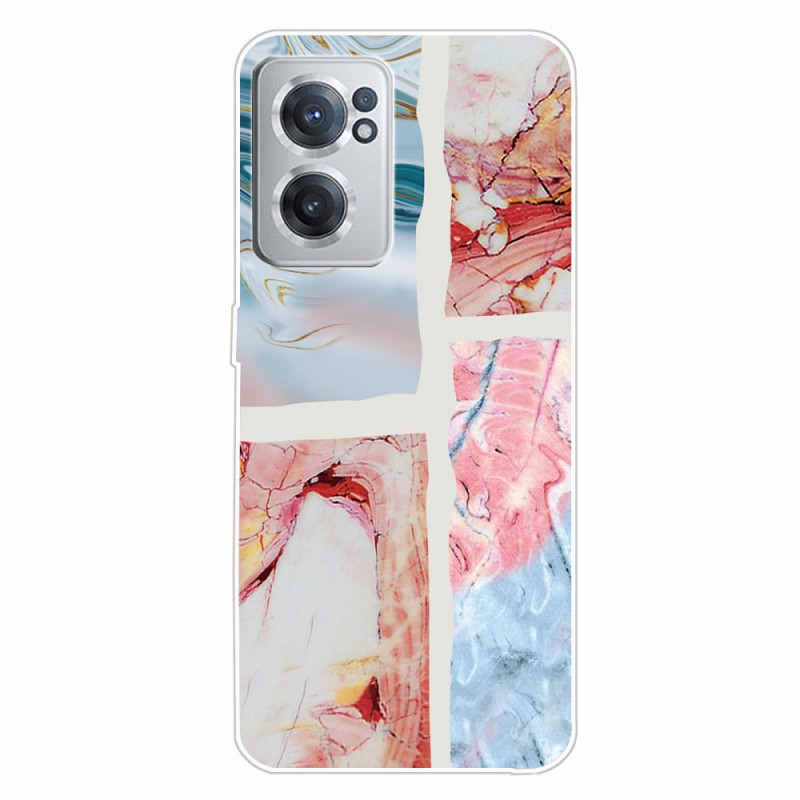 OnePlus
 Nord CE 2 5G Marble Rectangles Case