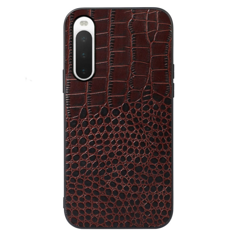 Sony Xperia 10 IV Genuine Crocodile Texture The
ather Case