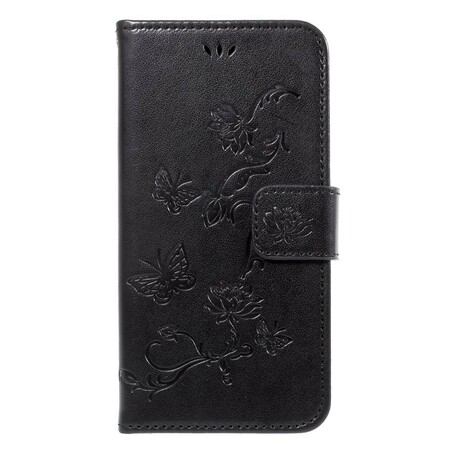 Case Samsung Galaxy J3 2016 Butterflies and Asian Flowers