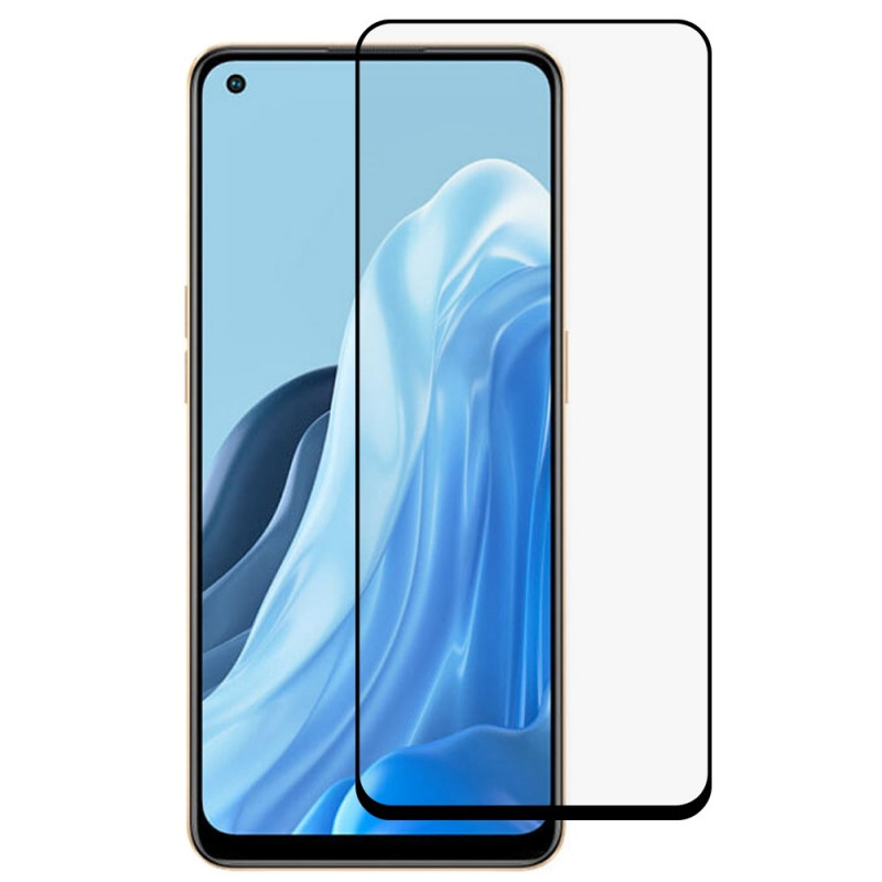 Oppo Find X5 Lite Black Contour Tempered Glass Screen Protector