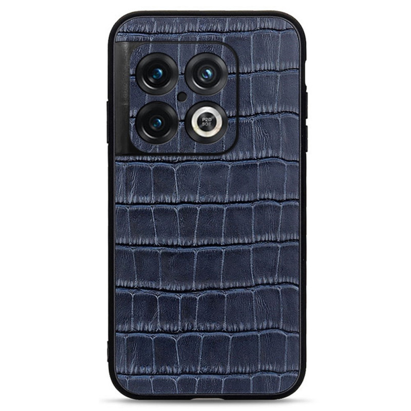 OnePlus
 10 Pro 5G Case Genuine The
ather Crocodile Texture