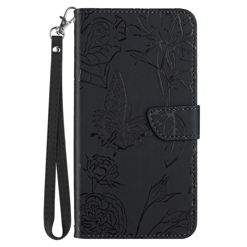 Honor Magic 4 Lite 5G Butterflies and Strap Case