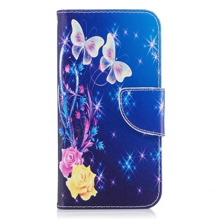 Case Samsung Galaxy J3 2017 Butterflies In The Night