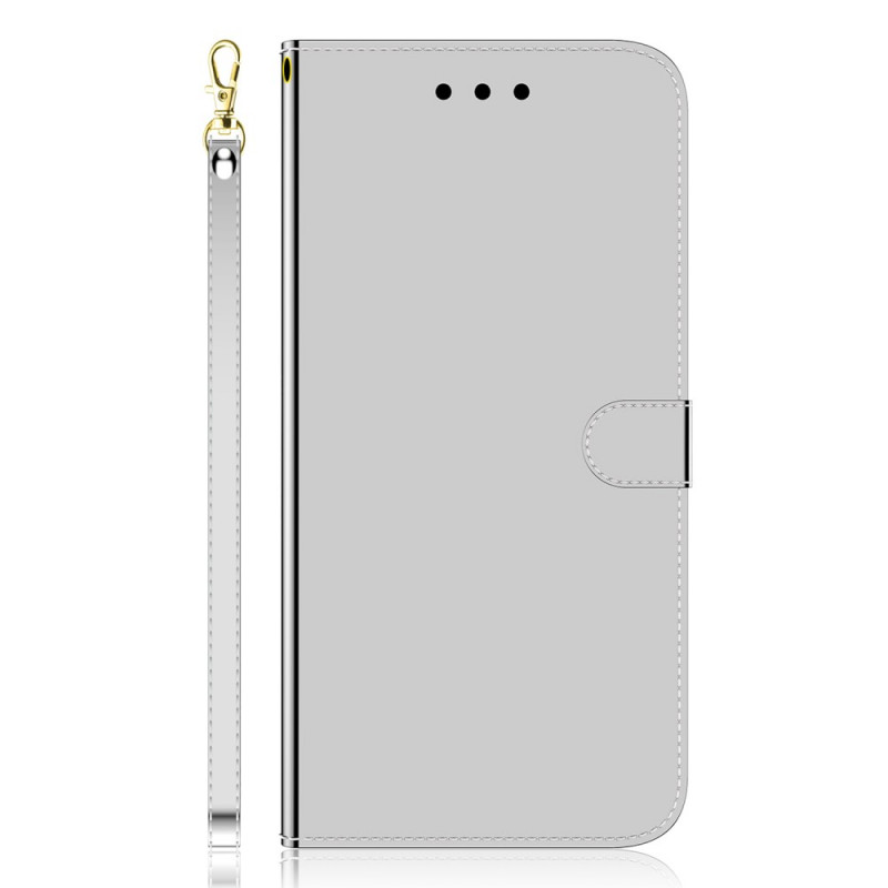 Poco F4 Simulated The
ather Mirror Case with Strap