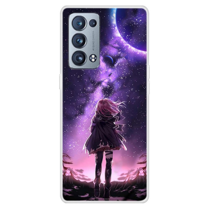 Oppo Reno 6 Pro 5G Purple Moon Case
