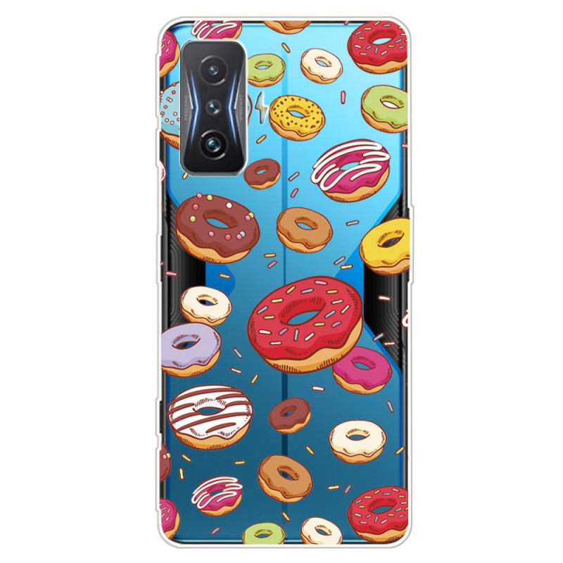 Poco F4 GT Transparent Donuts Case