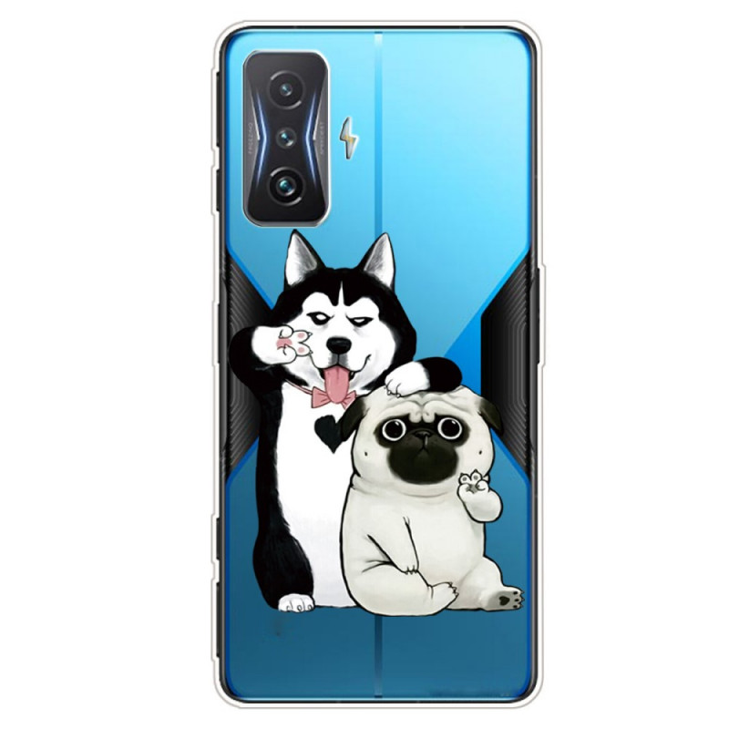 Case Poco F4 GT Dog and Cat
