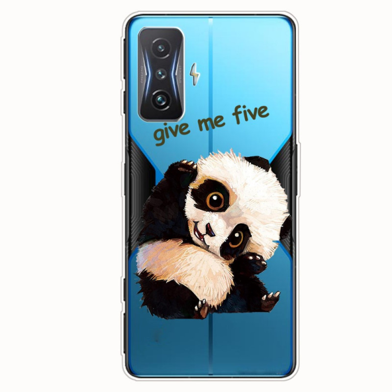Poco F4 GT Panda Case Give me Five