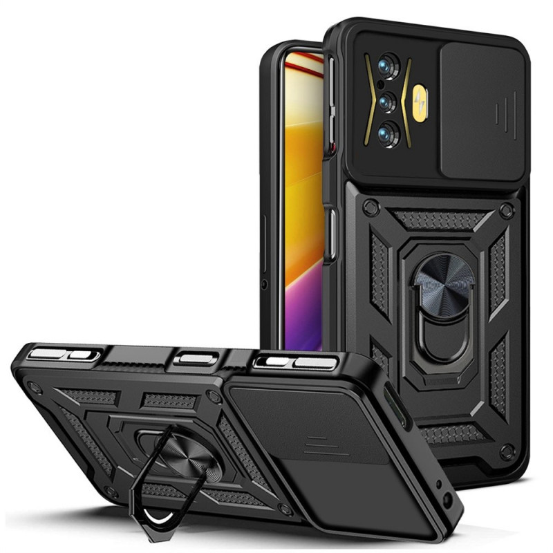 Poco F4 GT Ultra Resistant Case
 with Support Ring