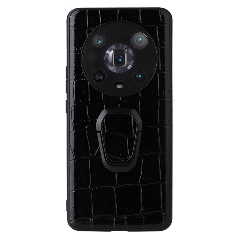 Honor Magic 4 Pro Crocodile Style Case with Support Ring