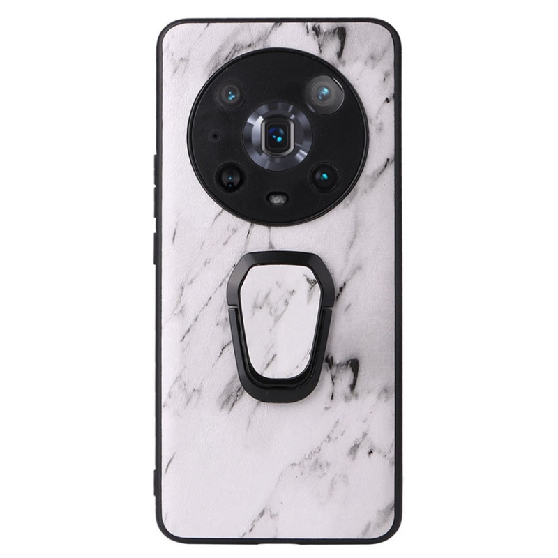 Honor Magic 4 Pro Marble Style Case with Support Ring