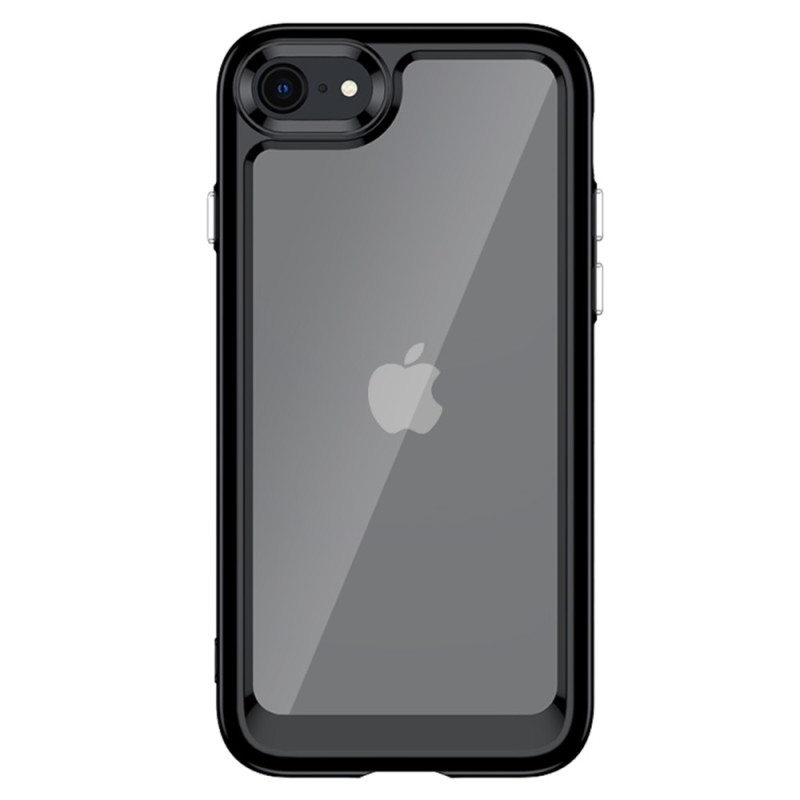 Transparent iPhone SE 3 / SE 2 / 8 / 7 Case with Coloured Frame