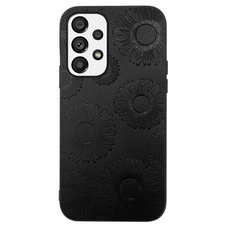 Samsung Galaxy A13 The
ather Case Flowers Effect