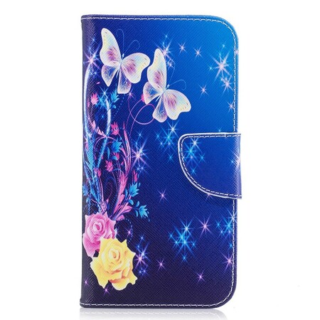 Case Samsung Galaxy J7 2017 Butterflies In The Night