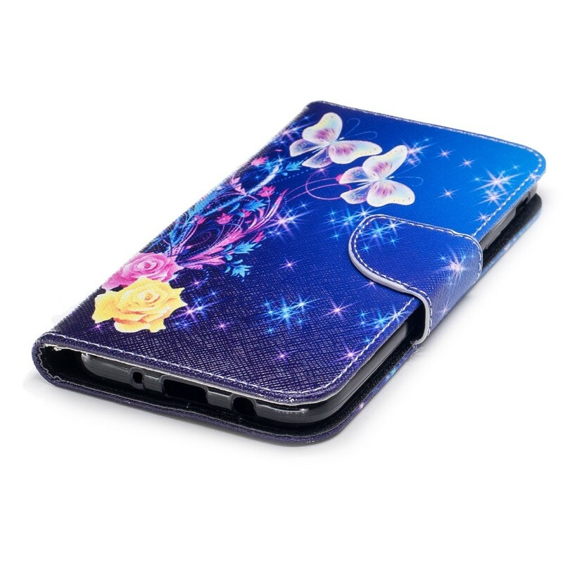 Case Samsung Galaxy J7 2017 Butterflies In The Night