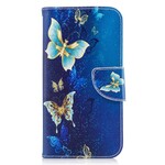 Case Samsung Galaxy J7 2017 Butterflies In The Night