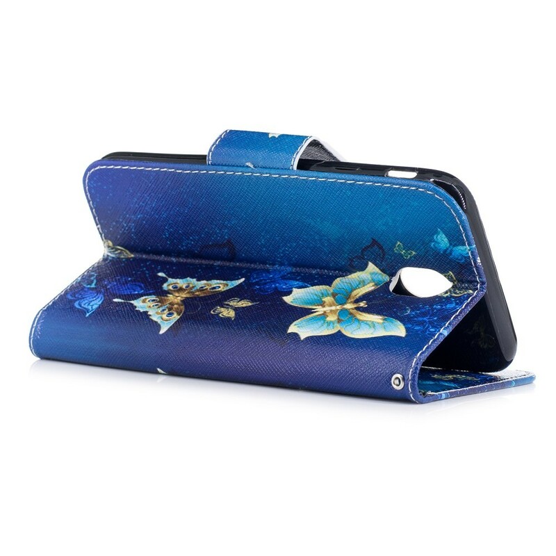 Case Samsung Galaxy J7 2017 Butterflies In The Night