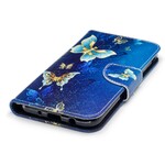 Case Samsung Galaxy J7 2017 Butterflies In The Night