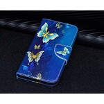 Case Samsung Galaxy J7 2017 Butterflies In The Night