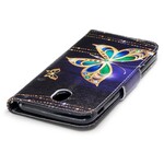 Case Samsung Galaxy J7 2017 Magic Butterfly