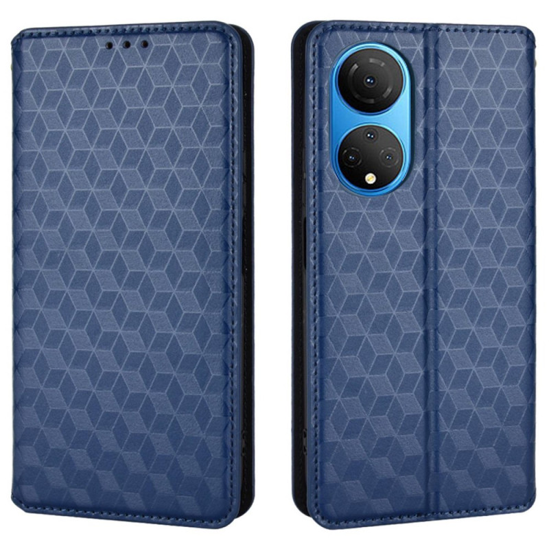 Honor X7 The
ather Effect Diamond Flip Cover