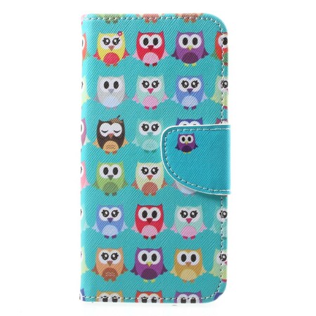 Case Huawei Honor 9 Multiple Colorful Owls