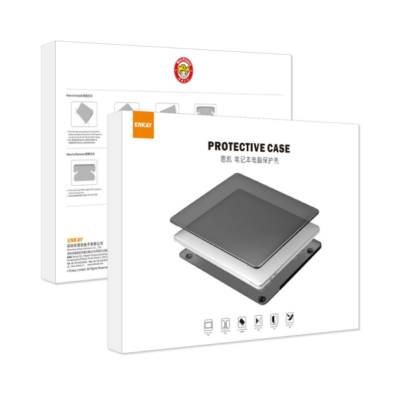 Coque MacBook Pro 14 (2021) ENKAY HAT PRINCE Mate avec Protection Clavier  - Dealy