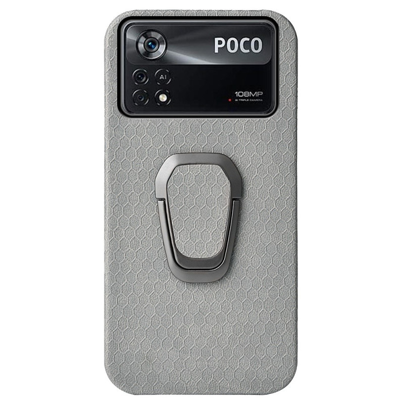 Poco X4 Pro 5G Honeycomb Texture Case with Stand