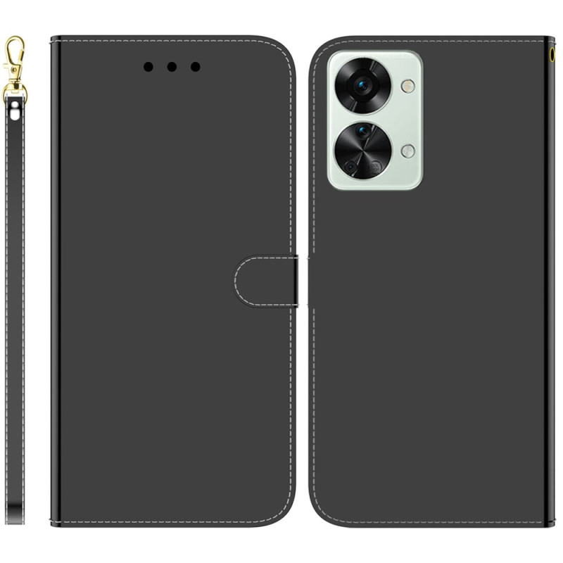OnePlus
 Nord 2T 5G Mirror Effect The
atherette Case