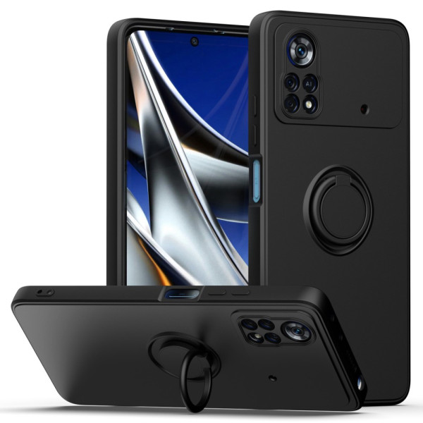 Case Poco X4 Pro 5G Plain Ring-Support