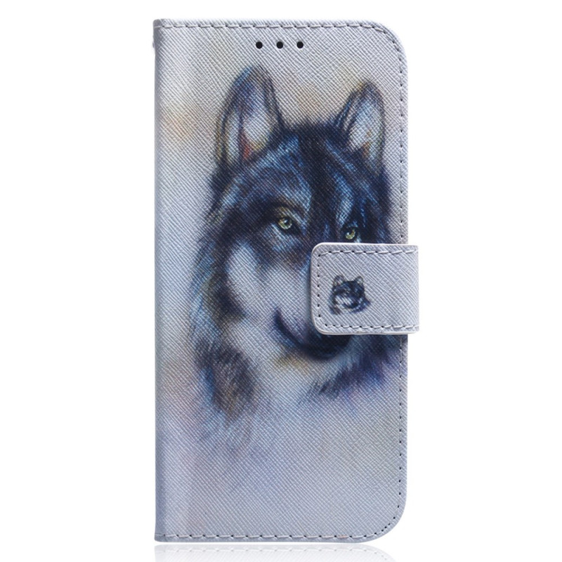 Xiaomi Redmi 10C Watercolour Wolf Case