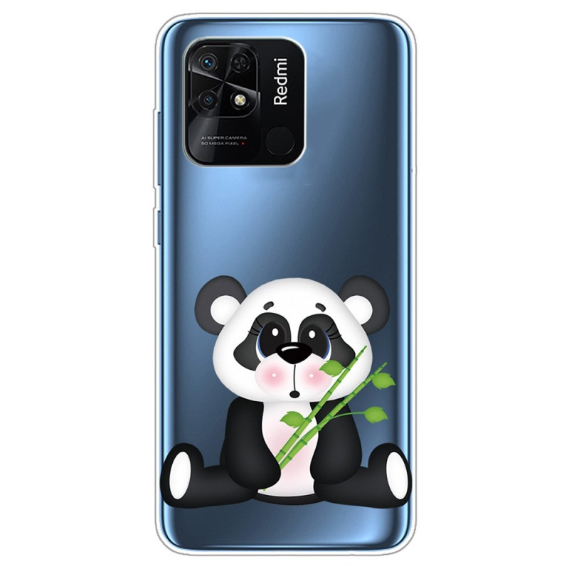 Xiaomi Redmi 10C Transparent Panda Case