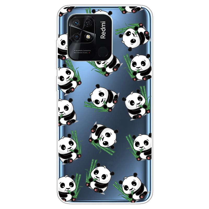 Xiaomi Redmi 10C Small Pandas Case