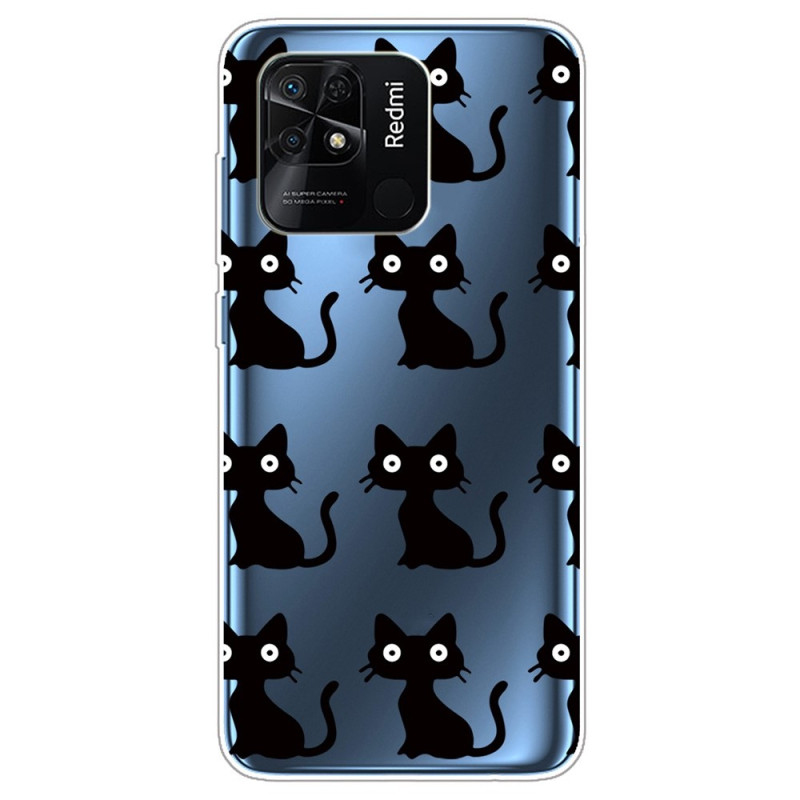 Xiaomi Redmi 10C Funny Cats Case