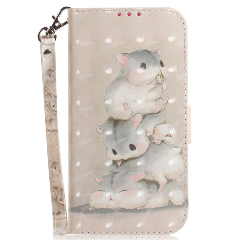 OnePlus
 Nord 2T 5G Hamsters Strap Case