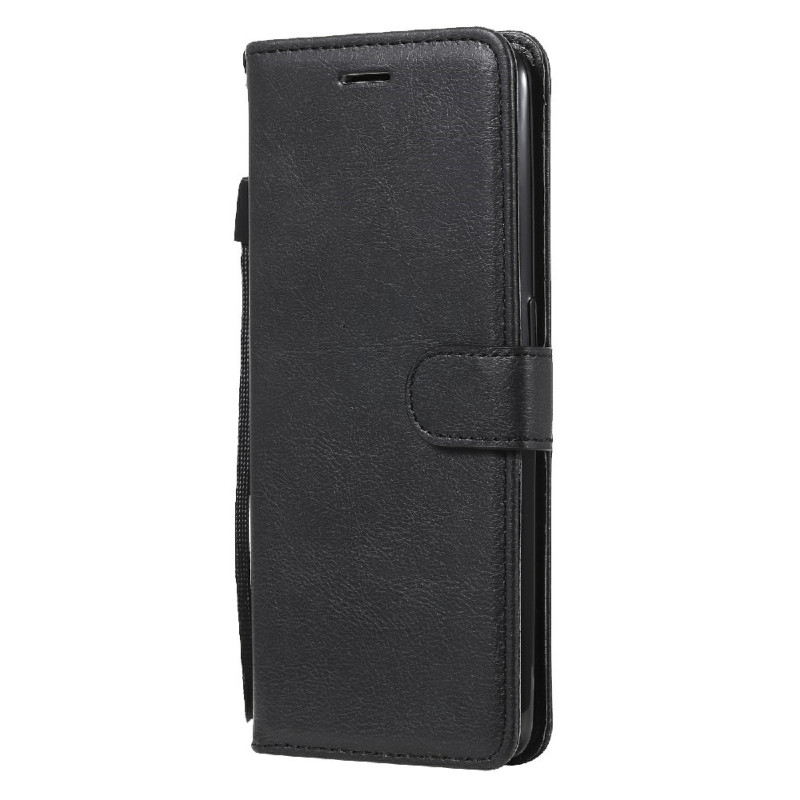 Oppo A94 5G Faux The
ather Case with Strap