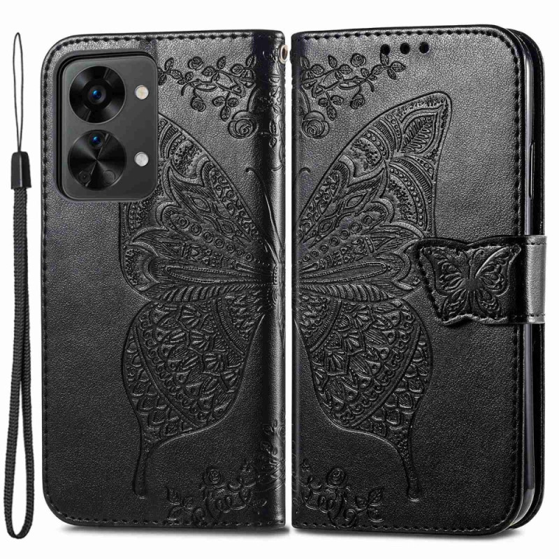 OnePlus
 Nord 2T 5G Butterfly Lanyard Card Case