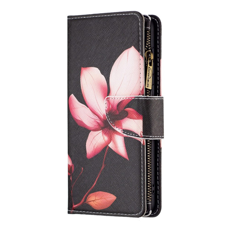 Xiaomi Redmi 10C Flower Zipped Pocket Case