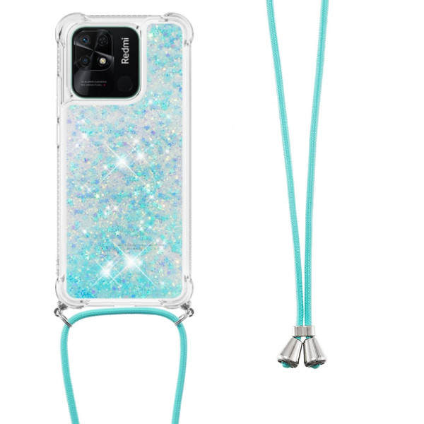 Xiaomi Redmi 10C Sequin Drawstring Case Design