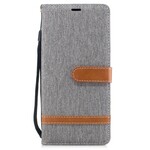 Samsung Galaxy Note 8 Fabric and Leather Effect Case