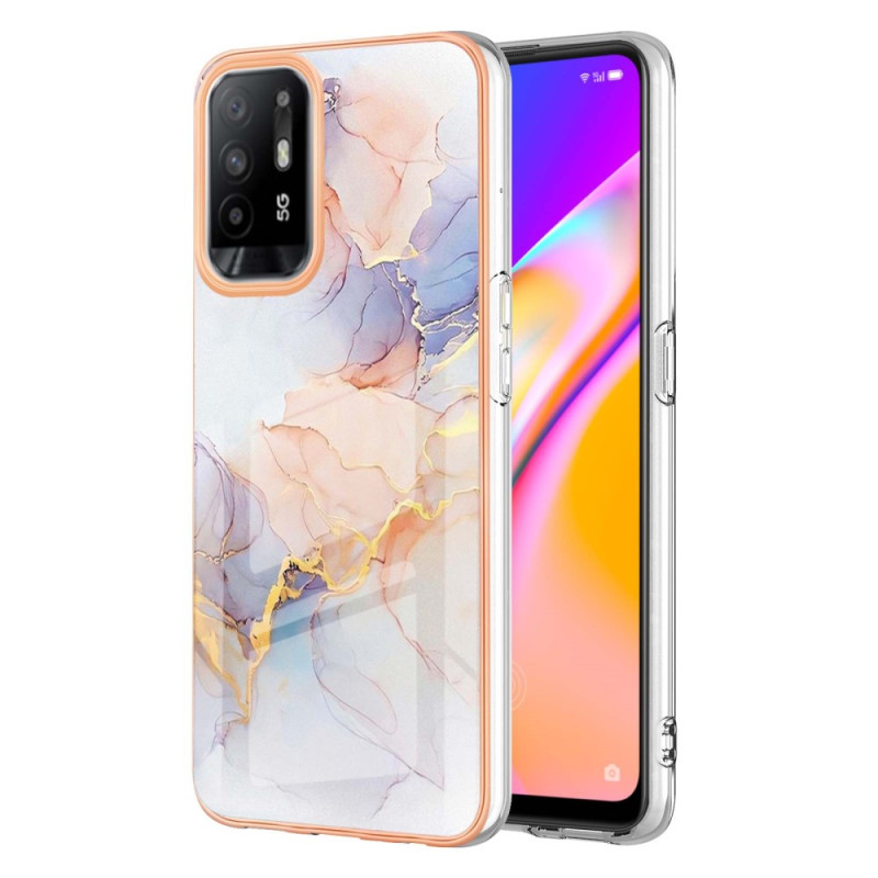 Oppo A94 5G Marble Pastel Case