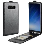 Case Samsung Galaxy Note 8 Foldable Leather Effect