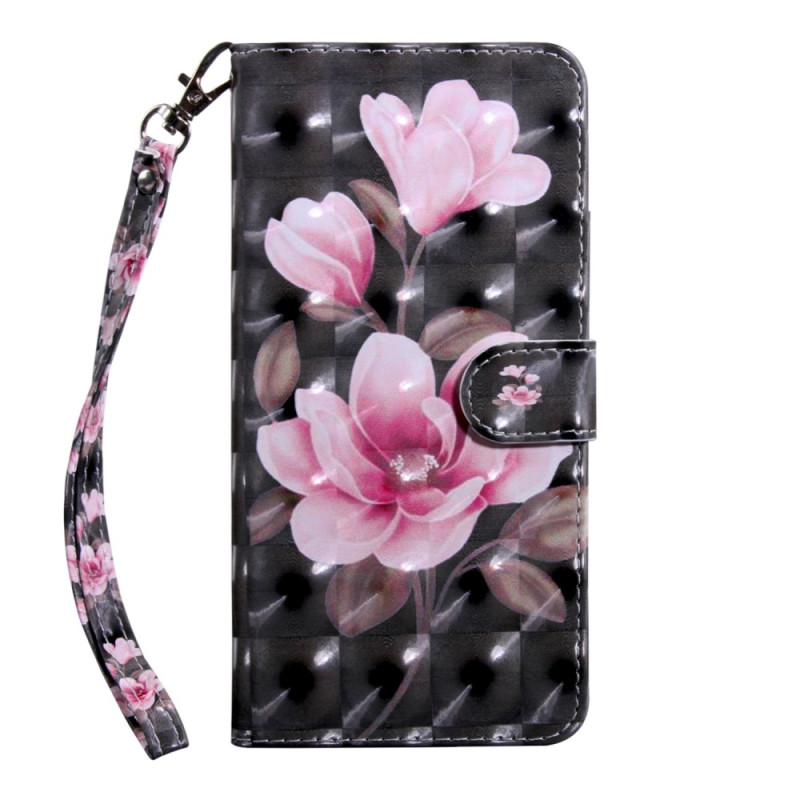 Case Oppo A94 5G Flowers with Strap
