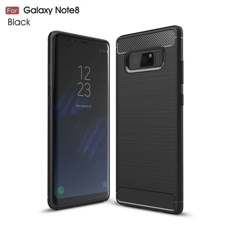 Samsung Galaxy Note 8 Brushed Carbon Fiber Case