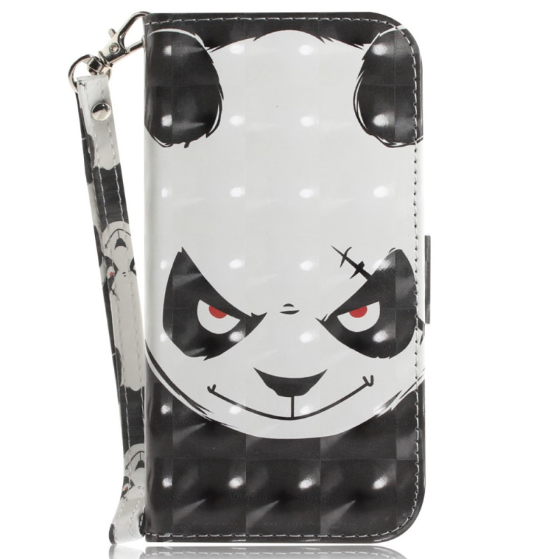 Realme C35 Angry Panda Lanyard Case