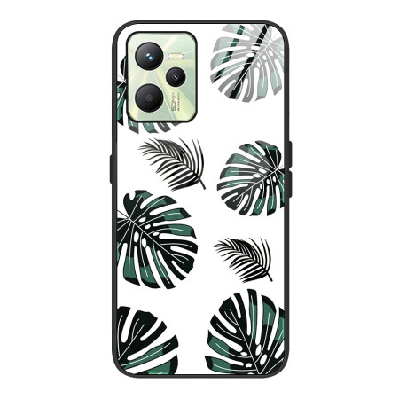 Realme C35 Case Green Leaves